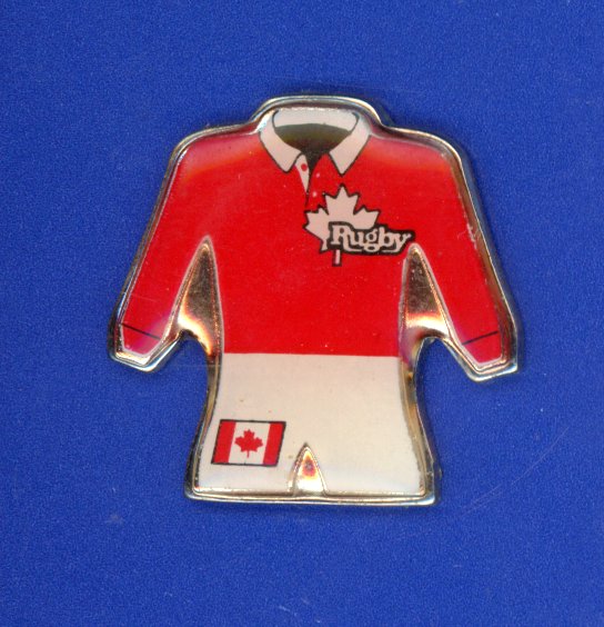 Canada Rugby Metal Pin - RJ14