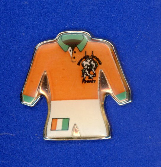 Ivory Coast Rugby Metal Pin - RJ3