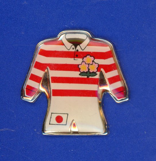 Japan Rugby Metal Pin - RJ9