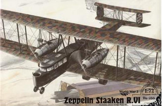 Zepplin Staaken R.VI - 1/72 Scale Roden 055