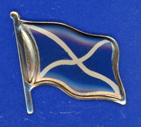 Scotland Flag Metal Pin - RUE13