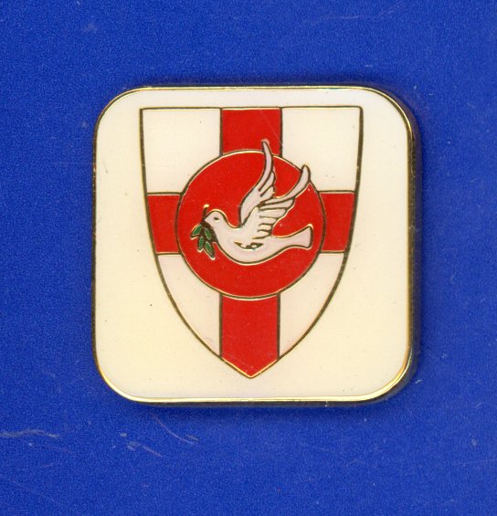 Georgia Rugby Union Emblem Metal Pin - RUE3