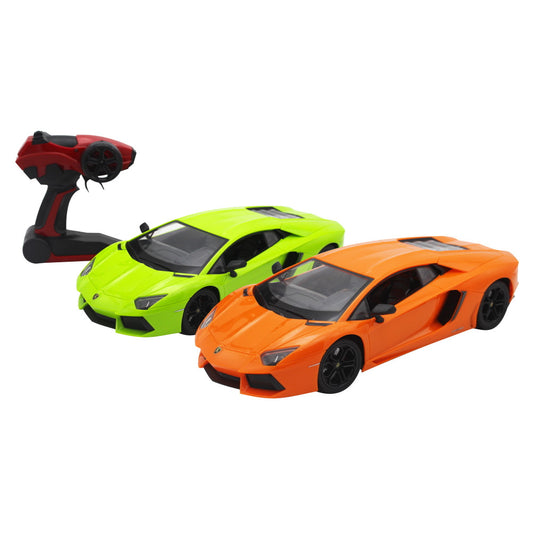 R/C Lambo Aventador LP700-4 & 6V & USB Charger 1/14 RW Toys RW28614