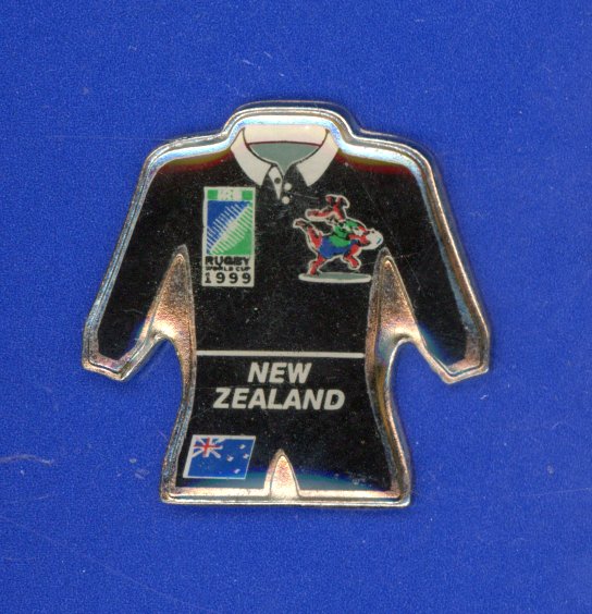 New Zealand RWC99 Metal Pin - RWC2