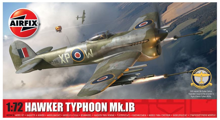 Hawker Typhoon Mk1B - 1/72 - Airfix - A02041B