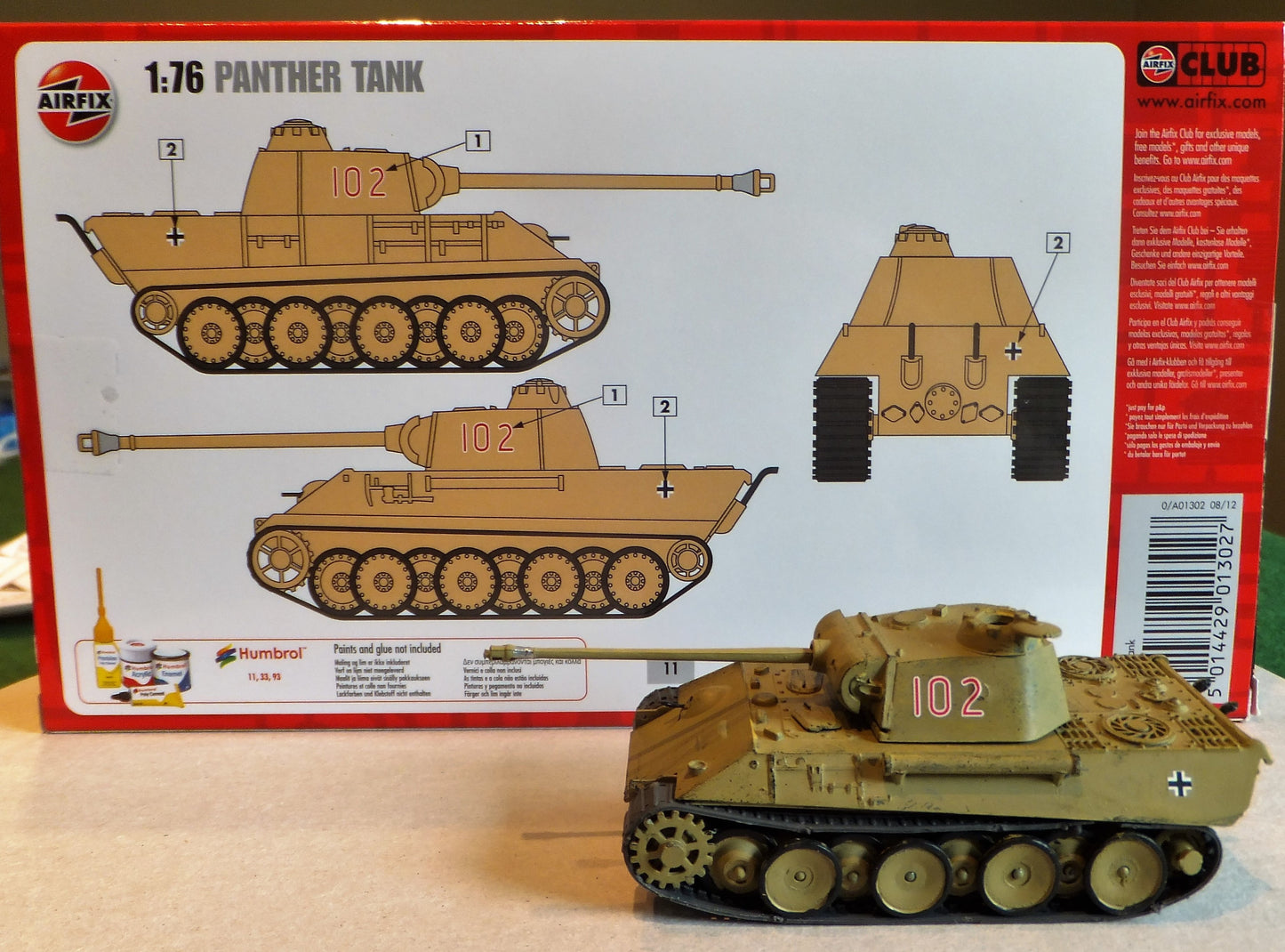 Panther - 1/76 Scale - Airfix - A01302V