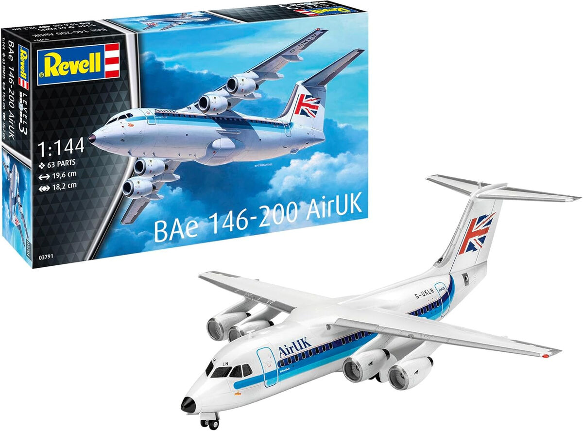 BAe.146 (RJ85)  - 1/144 Scale Revell 03791