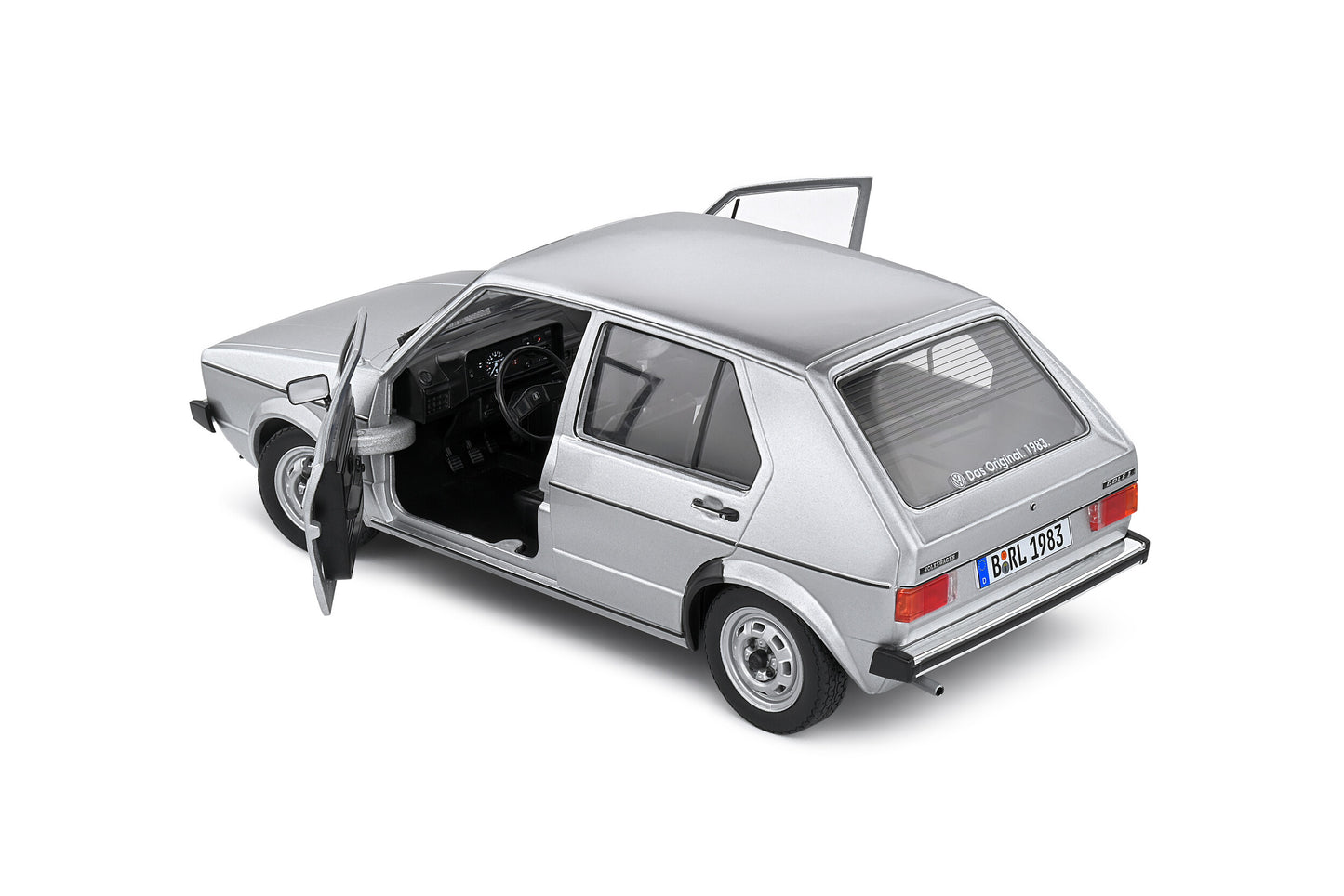 Volkswagen Golf L Silver 1983 1/18 Solido S1800214