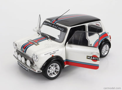 Mini Cooper Sport Martini Evocation 1998 White 1/18 Solido S180610