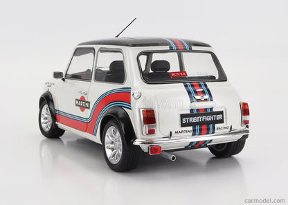 Mini Cooper Sport Martini Evocation 1998 White 1/18 Solido S180610