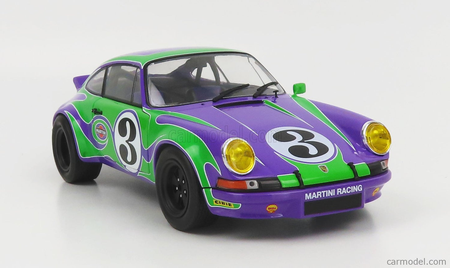 Porsche 911 RSR Purple Hippy Tribute 1970 1/18 Solido S1801117