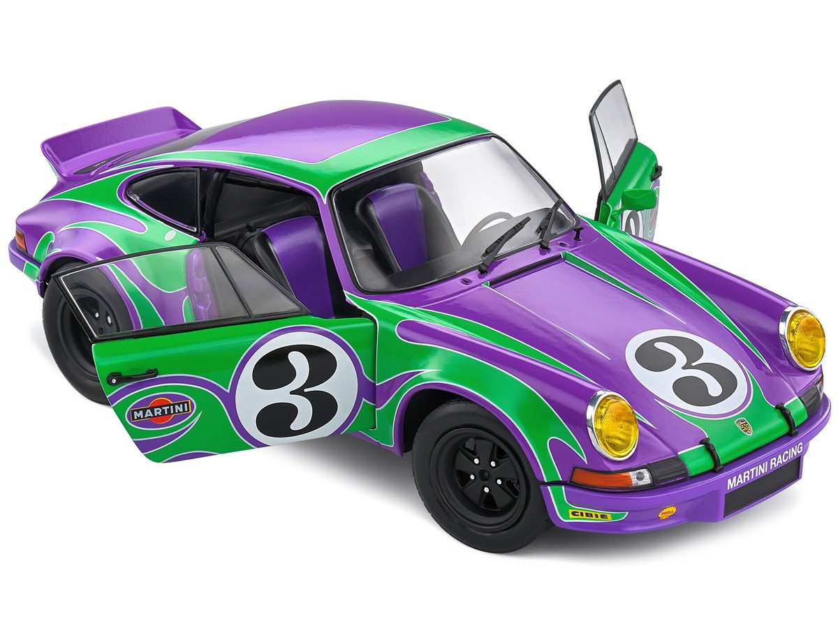 Porsche 911 RSR Purple Hippy Tribute 1970 1/18 Solido S1801117