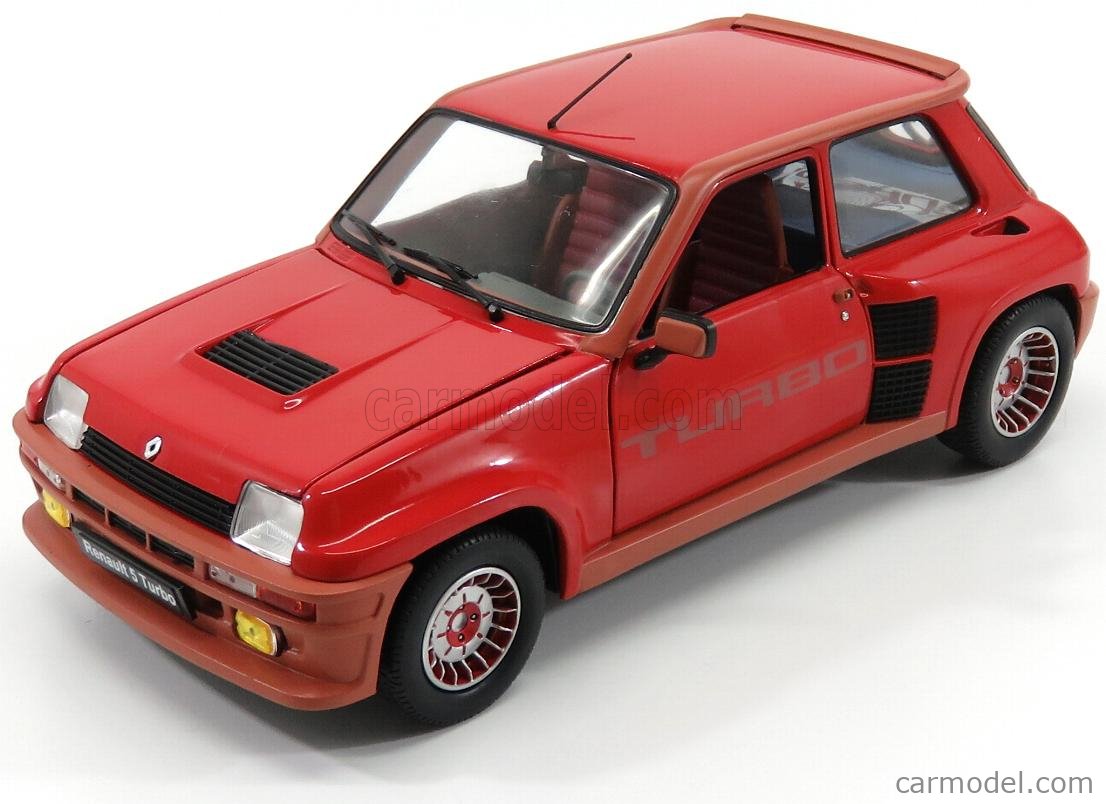 Renault 5R Turbo Rouge Grenade 1981 1/18 Solido S1801302