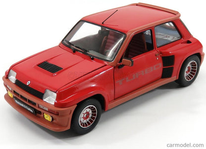 Renault 5R Turbo Rouge Grenade 1981 1/18 Solido S1801302