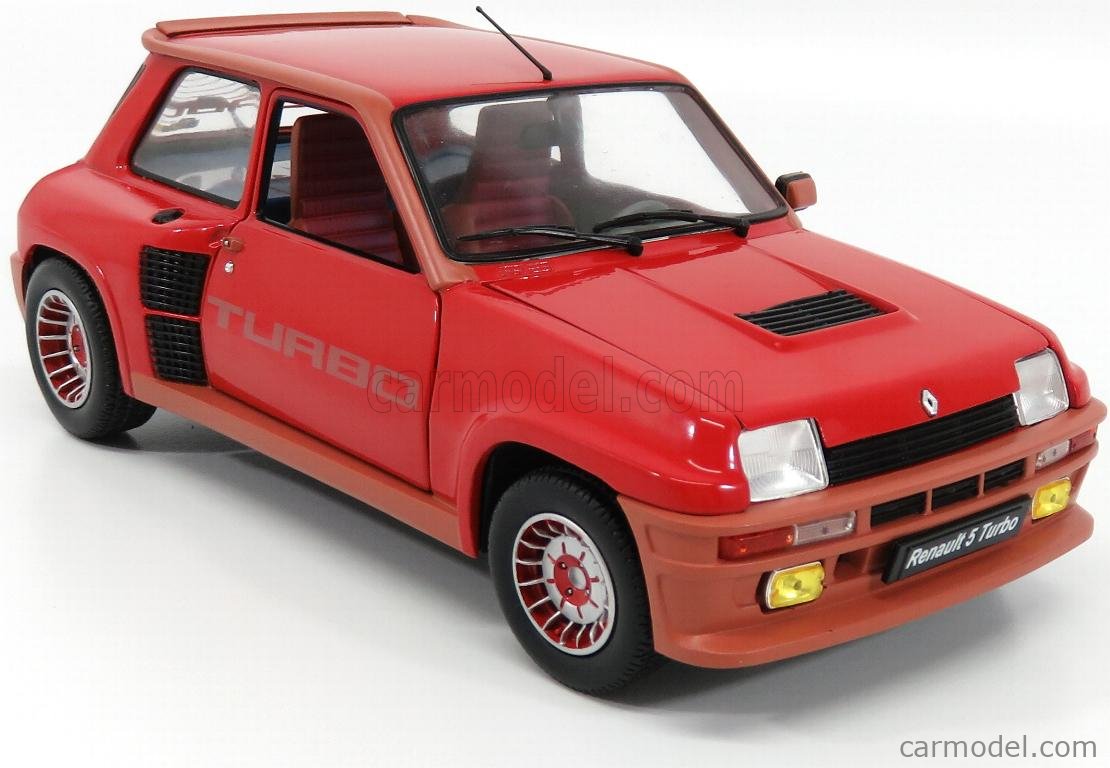 Renault 5R Turbo Rouge Grenade 1981 1/18 Solido S1801302
