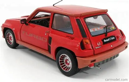 Renault 5R Turbo Rouge Grenade 1981 1/18 Solido S1801302