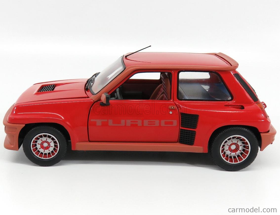 Renault 5R Turbo Rouge Grenade 1981 1/18 Solido S1801302