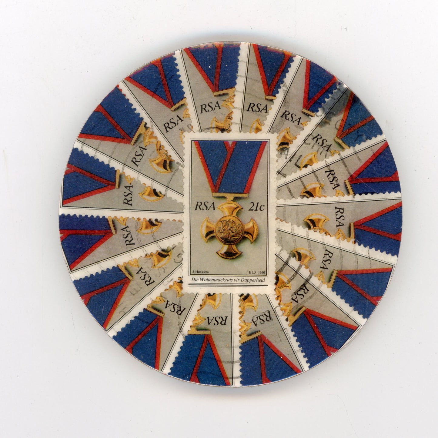 Die Woltemadekruis vir Dapperheid Coaster - SC735