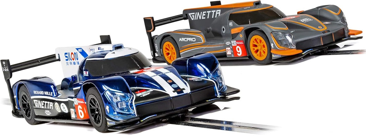 ARC PRO 24h Le Mans Ginetta Set 1/32 Scale Scalextric SCAC1404P