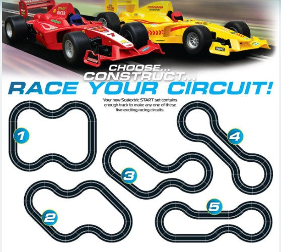 Formula 1 Challenge Start Set 1/32 Scale Scalextric SCAC1408P