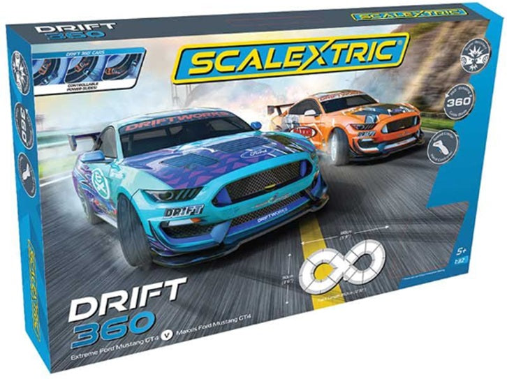 SCALEXTRIC DRIFT 360 RACE SET 1/32 Scale Scalextric SCAC1421P