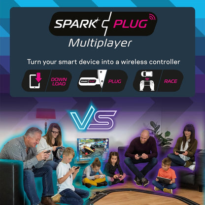 SPARK PLUG - FORMULA E RACE SET 1/32 Scale Scalextric SCAC1423P