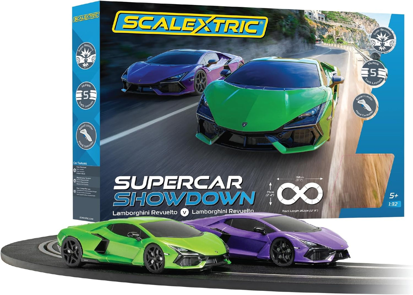 SUPERCAR SHOWDOWN SET 1/32 Scale Scalextric SCAC1457P