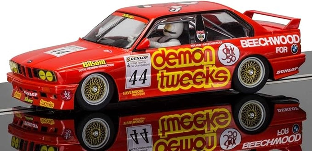 BTCC Anniversary Edition BMW E30 Ratzenberger 1/32 Scalextric SCAC3739SE