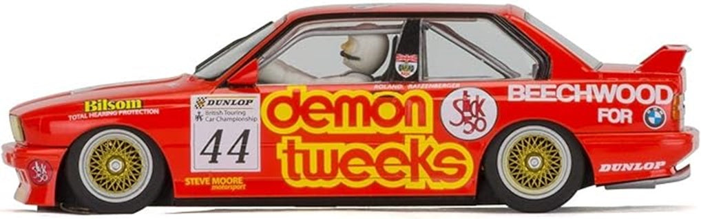 BTCC Anniversary Edition BMW E30 Ratzenberger 1/32 Scalextric SCAC3739SE