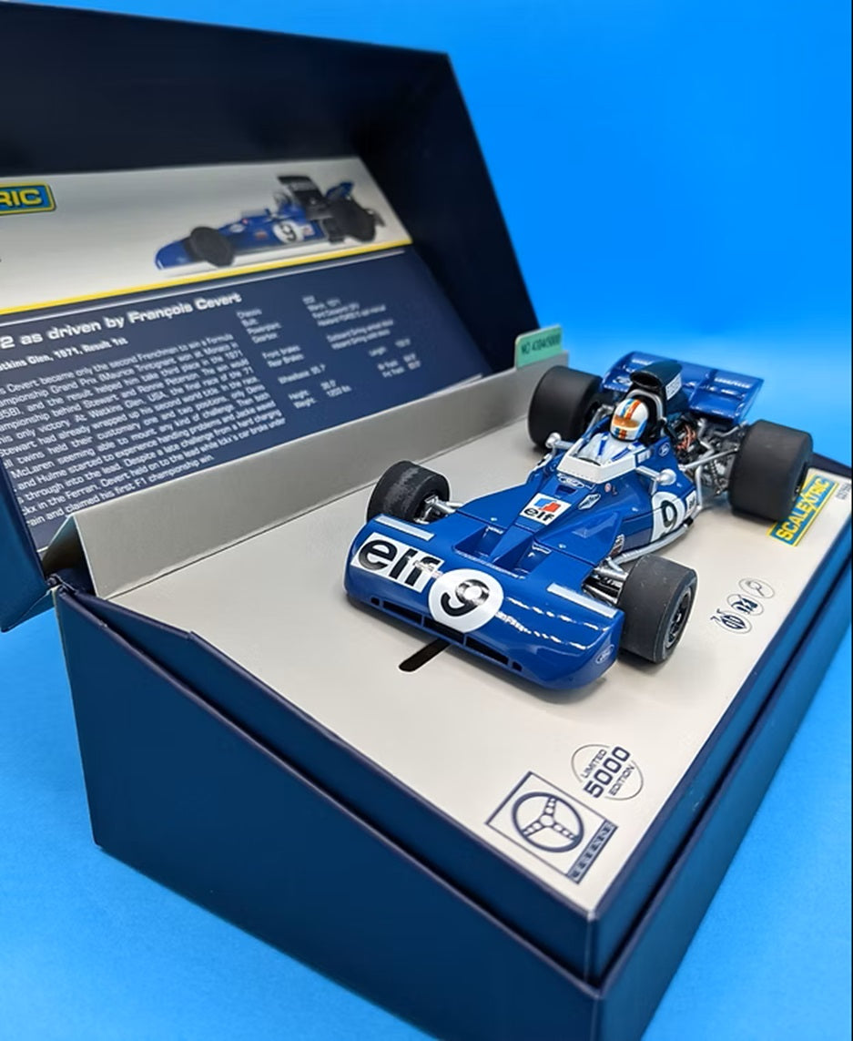 Tyrrell 002 (Francois Cevert) 1/32 Scale Scalextric SCAC3759A