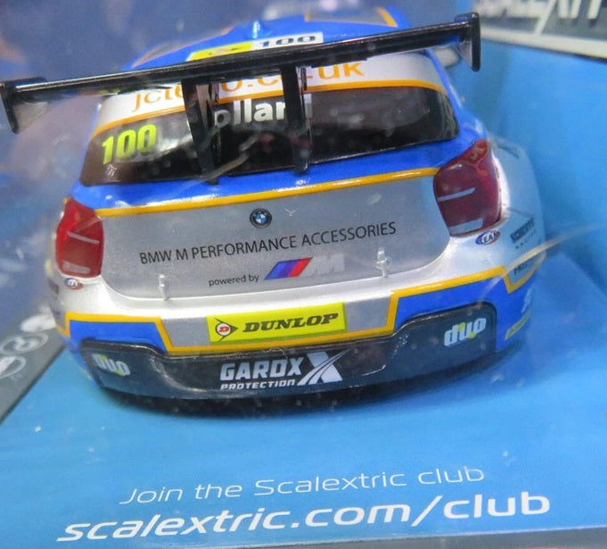 BTCC BMW 125 Series 1 1/32 Scalextric SCAC3862
