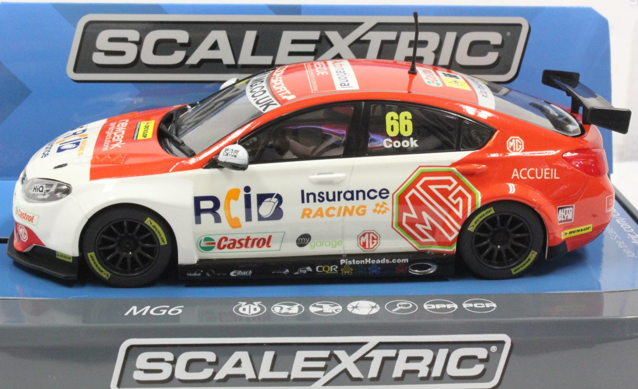 BTCC MG6 Josh Cook 1/32 Scale Scalextric SCAC3863