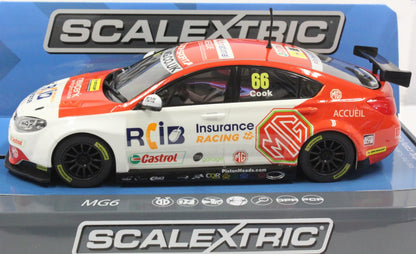BTCC MG6 Josh Cook 1/32 Scale Scalextric SCAC3863