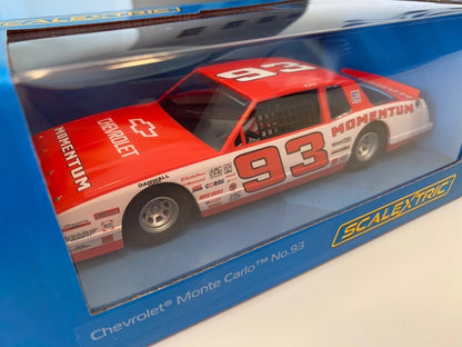 Chevrolet Monte Carlo 1986 No.93 Red/Whi 1/32 Scale Scalextric SCAC3949