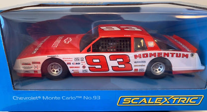 Chevrolet Monte Carlo 1986 No.93 Red/Whi 1/32 Scale Scalextric SCAC3949