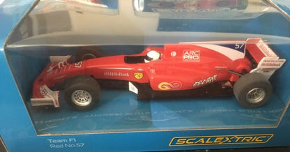Red Stallion F1 Car 1/32 Scale Scalextric SCAC3958