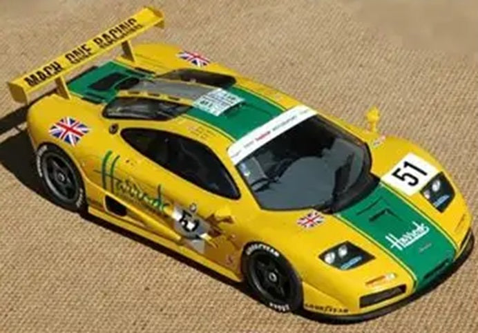 Mclaren F1 Gtr Le Mans 1995 Harrods Live 1/32 Scale Scalextric SCAC4026