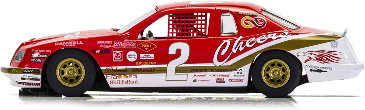 Ford Thunderbird – Red & White 1/32 Scale Scalextric SCAC4067