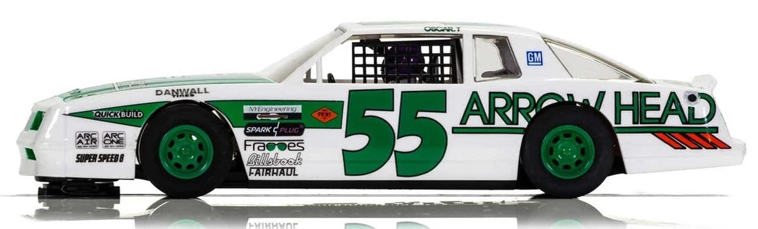Chevrolet Monte Carlo Green & White No.55 - 1/32 Scale - Scalextric - SCAC4079