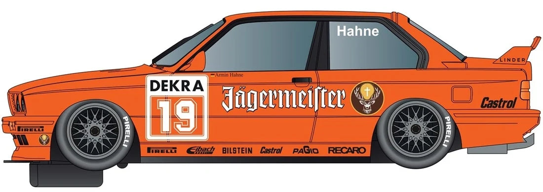 BMW E30 M3 Twin Pack Team Jagermeister - 1/32 Scale - Scalextric - SCAC4110A