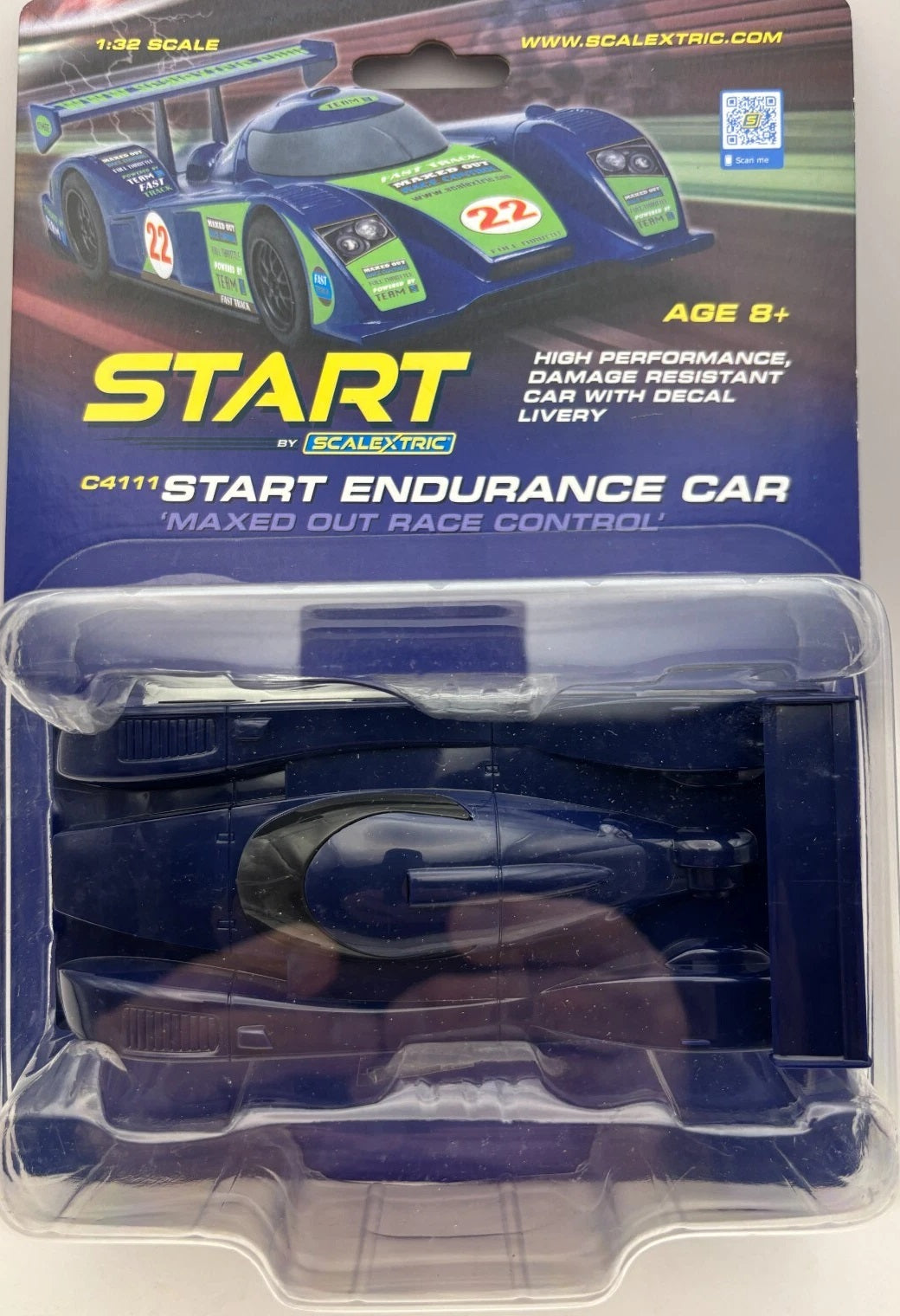 Start Endurance Car – 'Maxed Out Race Co 1/32 Scale Scalextric SCAC4111