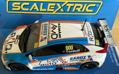 Honda Civic Type R - BTCC 2019 - Sam Tordoff 1/32 Scale Scalextric SCAC4144