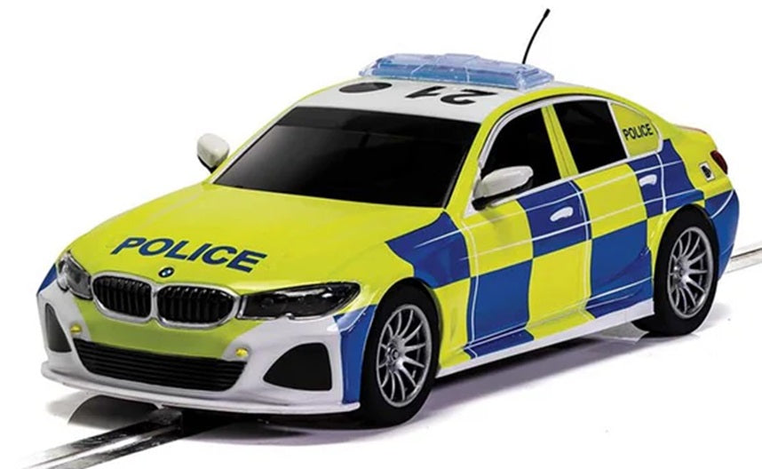 BMW 330i M-Sport Police Edition 1/32 Scale Scalextric SCAC4165