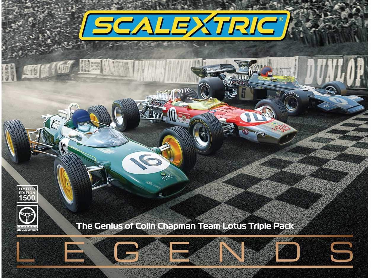 The Genius Of Colin Chapman - Lotus F1 T 1/32 Scale Scalextric SCAC4184AF