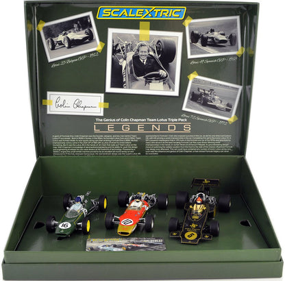 The Genius Of Colin Chapman - Lotus F1 T 1/32 Scale Scalextric SCAC4184AF