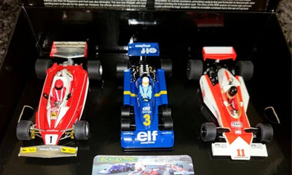 Mclaren M23 & 312t & Tyrrell P34 1976 Br 1/32 Scale Scalextric SCAC4189A