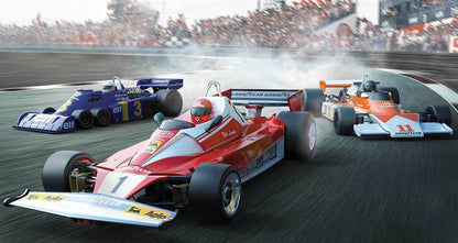 Mclaren M23 & 312t & Tyrrell P34 1976 Br 1/32 Scale Scalextric SCAC4189A