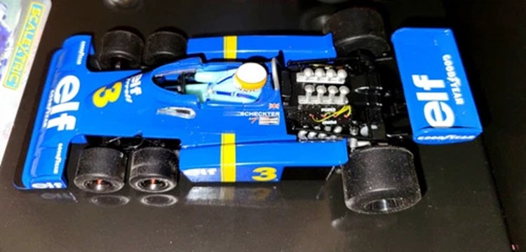 Mclaren M23 & 312t & Tyrrell P34 1976 Br 1/32 Scale Scalextric SCAC4189A