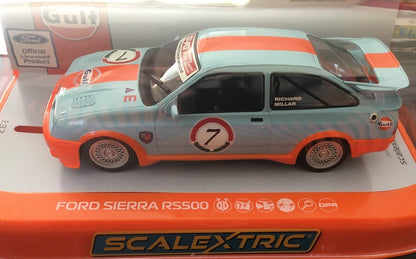 Ford Sierra Rs500 Gulf Edition Richard Millar 1/32 Scale Scalextric SCAC4231