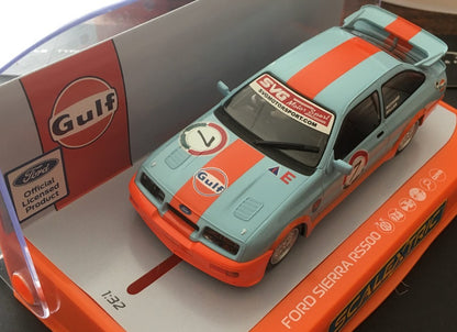 Ford Sierra Rs500 Gulf Edition Richard Millar 1/32 Scale Scalextric SCAC4231